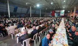 Manisa'da Bereket Sofrası Saruhanlı’da kuruldu