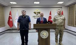 Adıyaman Valisi Osman Varol, kentin bir aylık asayiş verilerini açıkladı
