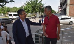 AK Parti Batman Milletvekili Nasıroğlu esnafı ziyaret etti