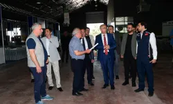 Başkan Er, 7. Malatya Yapı Dekorasyon fuar alanında incelemelerde bulundu