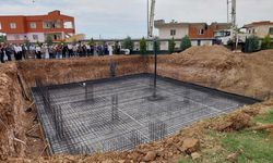 Batman'da cami için temel atma töreni düzenlendi