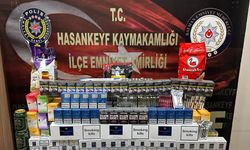Batman'da gümrük kaçağı 1740 paket sigara ele geçirildi