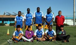 Bir ayağını kaybetse de futbol sevgisi bitmedi
