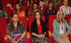 DEM Parti Eş Genel Başkanı Hatimoğulları, Diyarbakır'da "Demokratik Yerel Yönetimler Kadın Toplantısı"nda konuştu: