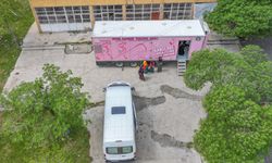 Diyarbakır'da mobil kanser tarama aracı erken teşhis için kırsaldaki kadınların hizmetinde