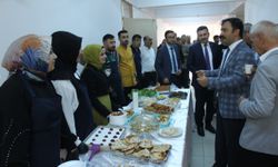 Kahta Halk Eğitim Merkezi yıl sonu sergisi açıldı