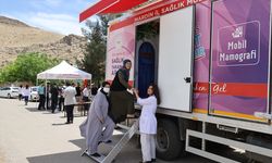 Mardin'de mobil mamografi aracıyla kırsaldaki 1000 kadına hizmet verildi