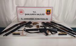 Şanlıurfa'da silah kaçakçılığı operasyonunda 7 zanlı yakalandı