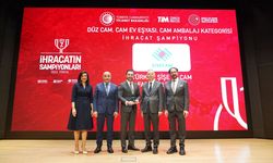 Şişecam, ihracatın şampiyonları ödül töreninde 3 kategoride birincilik aldı