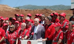 TBMM Başkanı Kurtulmuş, Gabar Dağı'ndaki petrol üretim sahasında konuştu:
