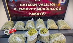 Batman'da 10 Kilo 100 Gram Skunk Ele Geçirildi