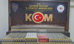 Batman'da bir tankerde 4 bin 600 paket kaçak sigara ele geçirildi