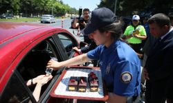 Gaziantep Vali Vekili İlker Eker, bayram öncesi trafik denetimlerine katıldı