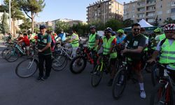 Mardin ve Şırnak'ta 12. Yeşilay Bisiklet Turu düzenlendi