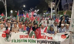 Şanlıurfa'da "Her adım Gazze ve Kudüs için" yürüyüş düzenlendi