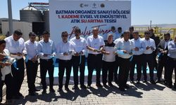 Batman OSB'de Atık Su Arıtma Tesisi Açıldı