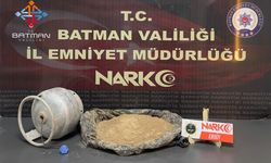 Batman'da Tüp İçinde Eroin Yakalandı