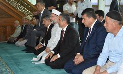 Diyanet İşleri Başkanı Erbaş Şırnak'ta, orman yangınlarının sona ermesi için dua etti