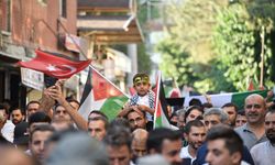 Şanlıurfa'da Gazze'ye destek yürüyüşü yapıldı