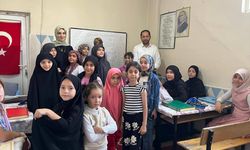 Sason'da yaz Kur'an kurslarına ziyaret