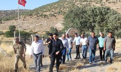 Savur Kaymakamı Buyuran'dan şehit ailelerine ziyaret
