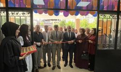 Siirt'te kadın kursiyerler sergi açtı