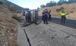 Adıyaman'da devrilen minibüsteki 19 kişi yaralandı