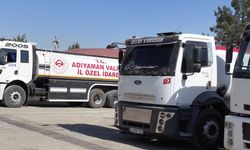 Adıyaman'da tozla mücadele için 6 arazöz göreve başladı