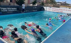 Sason’da Yüzme Kurslarına Rekor İlgi