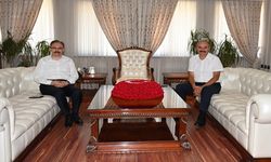 Siirt Valisi Kızılkaya'dan Vali Canalp'e Ziyaret