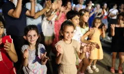 Bursa Gemlik’te yaz akşamları keyifle geçiyor