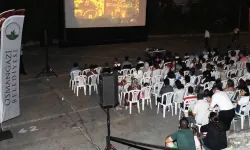 Bursa Osmangazi'de yaz akşamlarına sinema keyfi