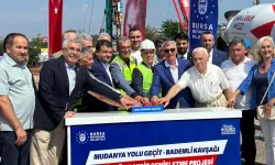 Bursa ulaşımına yeni nefes olacak! Büyükşehir'den Mudanya Yolu Geçit-Bademli Kavşağı Projesi’ne temel