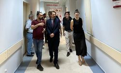 Cizre Devlet Hastanesi Başhekimi Dr. Sapan hastanede incelemede bulundu