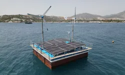 Dünyada ilk! Bodrum'da deniz suyu güneş ve rüzgarla arıtılıyor