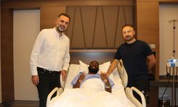 Gaziantep FK, M'Bakata'nın sağlık durumu hakkında açıklama yaptı