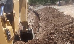 Gercüş'te köylerde yol ve kanalizasyon çalışması