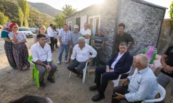 İzmir Büyükşehir’den evi yanan aileye yardım eli