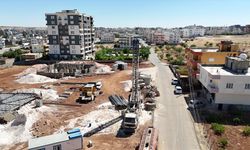 Mardin'de içme suyu sondaj kuyusu çalışması