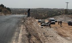 Mardin'de yan yola düşen otomobildeki 1 kişi öldü, 5 kişi yaralandı