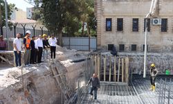 Midyat Belediyesi ek hizmet binasının temeli atıldı