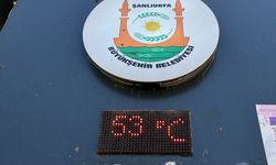 Şanlıurfa'da termometreler 53 dereceyi gösterdi