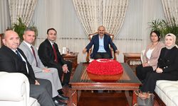 Güvenlik Korucuları Heyetinden Vali'ye Anlamlı Ziyaret