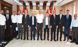 Valimiz, İl Kutlama Komitesini Makamında Ağırladı