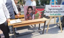 Gazze İçin Batman'da Boş Sıralar Eylemi