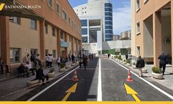 Hastanelerde Otopark ve Yol Çizgileri Yenilendi