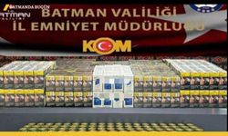 Batman’da Kaçakçılık Faaliyetlerine Darbe