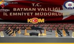 Batman'da Yasa Dışı Silah Operasyonu