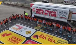 Batman'da Çocuklara Mobil Trafik Eğitimi