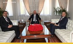 Valimiz ‘Genel Tarım Sayımı’ Heyetini Makamında Ağırladı